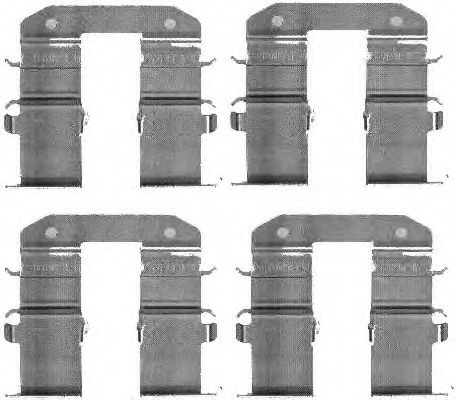 TEXTAR 82074000 Комплектующие, колодки дискового тормоза для KIA (Киа) TEXTAR 82074000 Комплектующие, колодки дискового тормоза для KIA (Киа)
