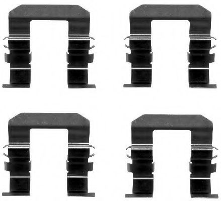 TEXTAR 82077200 Комплектующие, колодки дискового тормоза для CHEVROLET (Шевроле) TEXTAR 82077200 Комплектующие, колодки дискового тормоза для CHEVROLET (Шевроле)