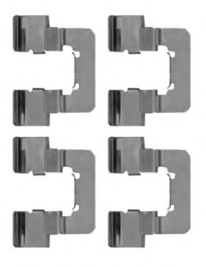 TEXTAR 82513400 Комплектующие, колодки дискового тормоза для CHEVROLET (Шевроле) TEXTAR 82513400 Комплектующие, колодки дискового тормоза для CHEVROLET (Шевроле)