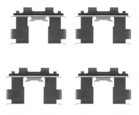 TEXTAR 82519800 Комплектующие, колодки дискового тормоза для NISSAN PULSAR I (Ниссан Пулсар и) TEXTAR 82519800 Комплектующие, колодки дискового тормоза для NISSAN PULSAR I (Ниссан Пулсар и)