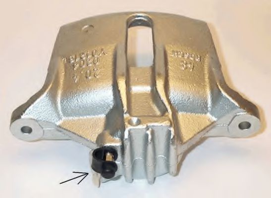 TEXTAR 38063500 Тормозной суппорт для PEUGEOT 206 SW (Пежо 206 св)