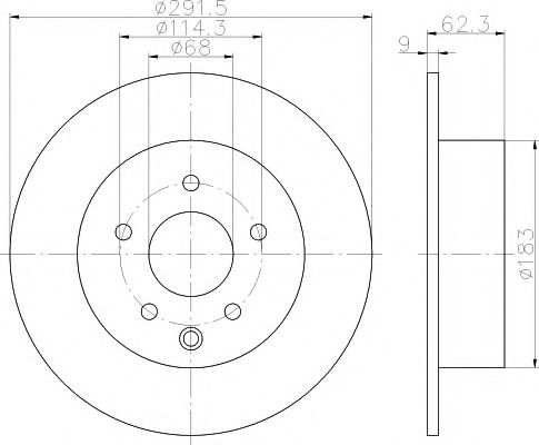 TEXTAR 92237103 Тормозной диск для NISSAN SENTRA VII (Ниссан Сэнтра v2) TEXTAR 92237103 Тормозной диск для NISSAN SENTRA VII (Ниссан Сэнтра v2)