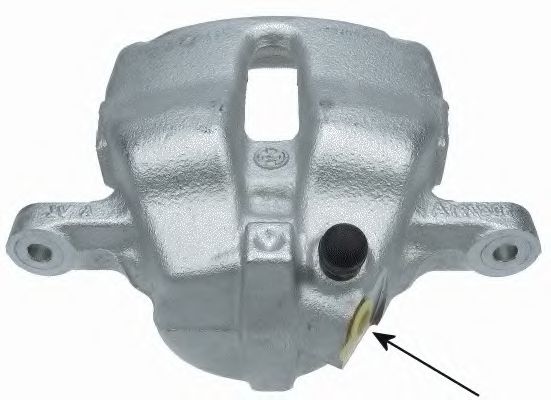 TEXTAR 38196500 Тормозной суппорт для PEUGEOT 2008 (Пежо 2008)