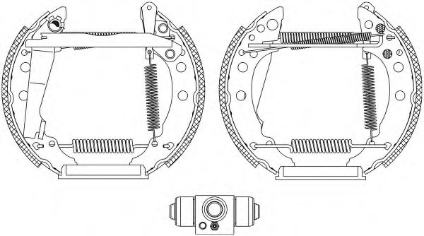 TEXTAR 84018205 Тормозные колодоки для SEAT TOLEDO (Сеат Толэдо) TEXTAR 84018205 Тормозные колодоки для SEAT TOLEDO (Сеат Толэдо)