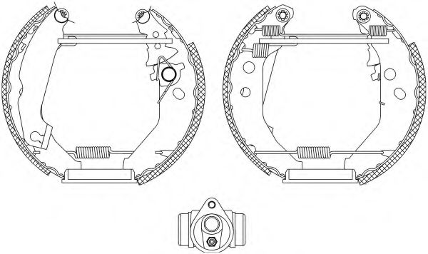 TEXTAR 84041901 Тормозные колодоки для FORD FIESTA (Форд Фиэста) TEXTAR 84041901 Тормозные колодоки для FORD FIESTA (Форд Фиэста)