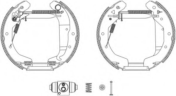TEXTAR 84049002 Тормозные колодоки для OPEL ASTRA H HATCH (Опель Астра н хэтчбек) TEXTAR 84049002 Тормозные колодоки для OPEL ASTRA H HATCH (Опель Астра н хэтчбек)