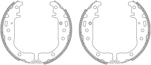 TEXTAR 83053502 Тормозные колодоки для TOYOTA ECHO (Тойота/тоета Эчо) TEXTAR 83053502 Тормозные колодоки для TOYOTA ECHO (Тойота/тоета Эчо)
