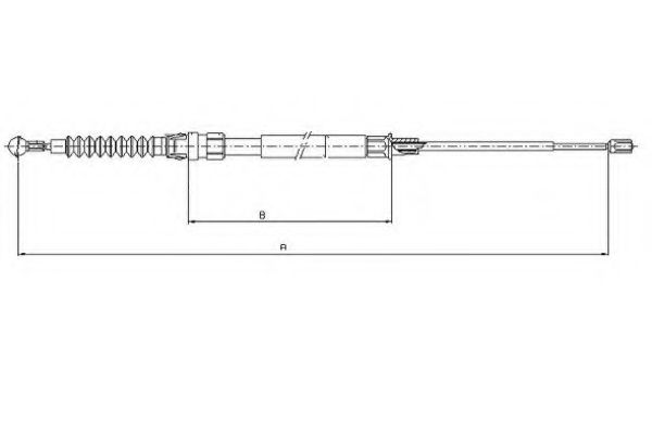 TEXTAR 44006600 Трос, стояночная тормозная система для VOLKSWAGEN BORA / JETTA V (1K5), GOLF V Variant (1K5), JETTA V (1K5), VENTO V (1K5) 1.4 TSI TEXTAR 44006600 Трос, стояночная тормозная система для VOLKSWAGEN BORA / JETTA V (1K5), GOLF V Variant (1K5), JETTA V (1K5), VENTO V (1K5) 1.4 TSI