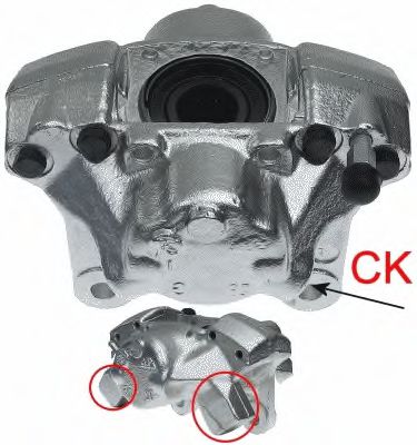 TEXTAR 38221000 Тормозной суппорт для VOLVO 940 II (Вольво 940 2) TEXTAR 38221000 Тормозной суппорт для VOLVO 940 II (Вольво 940 2)