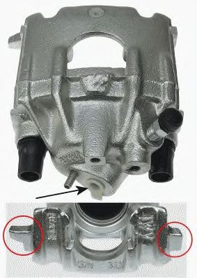 TEXTAR 38226700 Тормозной суппорт для SEAT AROSA (Сеат Ароса) TEXTAR 38226700 Тормозной суппорт для SEAT AROSA (Сеат Ароса)