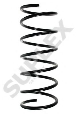 SUPLEX 24127 Пружина ходовой части для PEUGEOT 106 II (Пежо 106 2) SUPLEX 24127 Пружина ходовой части для PEUGEOT 106 II (Пежо 106 2)