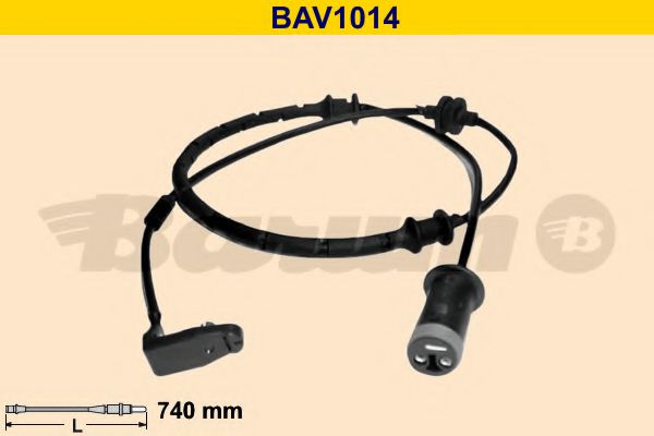 BARUM BAV1014 Сигнализатор, износ тормозных колодок для OPEL (Опель) BARUM BAV1014 Сигнализатор, износ тормозных колодок для OPEL (Опель)
