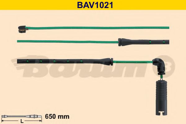 BARUM BAV1021 Сигнализатор, износ тормозных колодок для BMW (Бмв) BARUM BAV1021 Сигнализатор, износ тормозных колодок для BMW (Бмв)