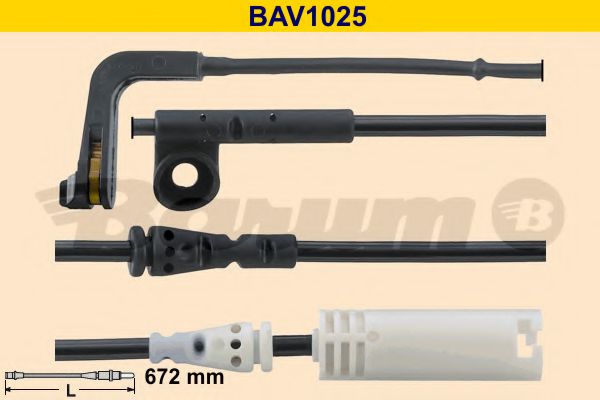 BARUM BAV1025 Сигнализатор, износ тормозных колодок для BMW (Бмв) BARUM BAV1025 Сигнализатор, износ тормозных колодок для BMW (Бмв)