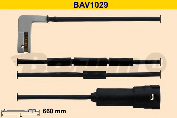 BARUM BAV1029 Сигнализатор, износ тормозных колодок для OPEL OMEGA A (Опель Омэга а) BARUM BAV1029 Сигнализатор, износ тормозных колодок для OPEL OMEGA A (Опель Омэга а)