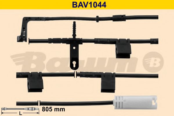 BARUM BAV1044 Сигнализатор, износ тормозных колодок для MINI MINI CLUBMAN (Мини Мини клабмэн) BARUM BAV1044 Сигнализатор, износ тормозных колодок для MINI MINI CLUBMAN (Мини Мини клабмэн)