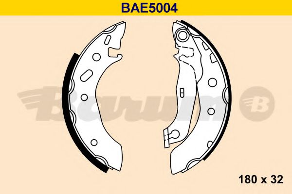 BARUM BAE5004 Тормозные колодоки 