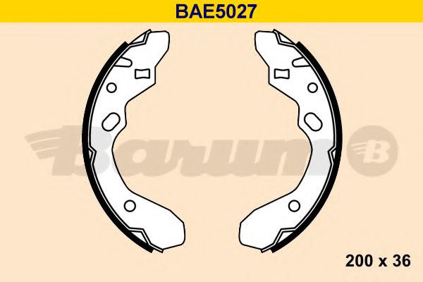BARUM BAE5027 Тормозные колодоки для MAZDA (Мазда) BARUM BAE5027 Тормозные колодоки для MAZDA (Мазда)