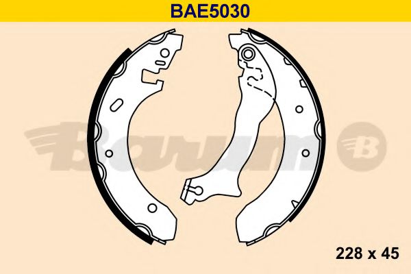 BARUM BAE5030 Тормозные колодоки для FORD (Форд) BARUM BAE5030 Тормозные колодоки для FORD (Форд)