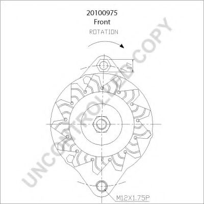 PRESTOLITE ELECTRIC 20100975 Генератор для FIAT DUCATO (Фиат Дукато) PRESTOLITE ELECTRIC 20100975 Генератор для FIAT DUCATO (Фиат Дукато)