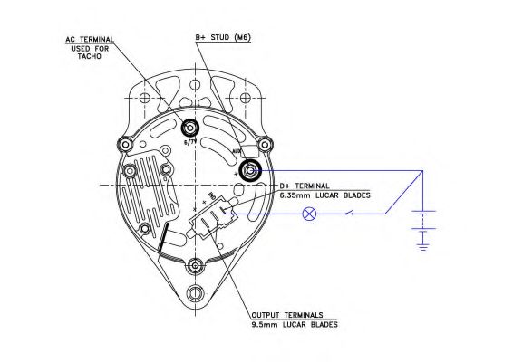 PRESTOLITE ELECTRIC 66021422 Генератор для AUDI 100 (Ауди 100) PRESTOLITE ELECTRIC 66021422 Генератор для AUDI 100 (Ауди 100)
