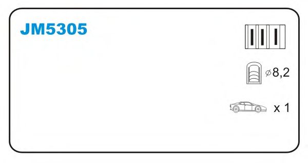 JANMOR JM5305 Катушка зажигания для MAZDA XEDOS 9 (Мазда Кседос 9) JANMOR JM5305 Катушка зажигания для MAZDA XEDOS 9 (Мазда Кседос 9)