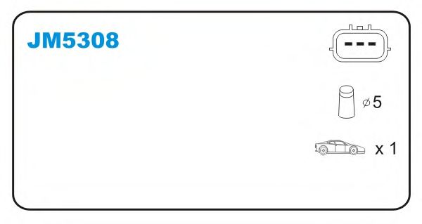 JANMOR JM5308 Катушка зажигания для MAZDA XEDOS 9 (Мазда Кседос 9) JANMOR JM5308 Катушка зажигания для MAZDA XEDOS 9 (Мазда Кседос 9)