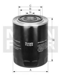 MANN-FILTER W 915/9 Масляный фильтр для VOLKSWAGEN GOL COUNTRY I (Фольксваген Гол cоунтръ и)