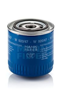 MANN-FILTER W 920/47 Масляный фильтр для JEEP (Джип) MANN-FILTER W 920/47 Масляный фильтр для JEEP (Джип)