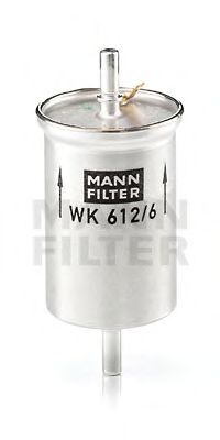 MANN-FILTER WK 612/6 Топливный фильтр для SMART (Смарт) MANN-FILTER WK 612/6 Топливный фильтр для SMART (Смарт)