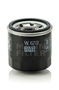 MANN-FILTER W 67/2 Масляный фильтр для SUZUKI BALENO (Сузуки Балено) MANN-FILTER W 67/2 Масляный фильтр для SUZUKI BALENO (Сузуки Балено)