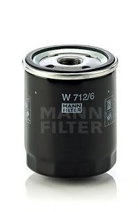 MANN-FILTER W 712/6 Масляный фильтр для BMW 3 (Бмв 3) MANN-FILTER W 712/6 Масляный фильтр для BMW 3 (Бмв 3)