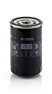 MANN-FILTER W 719/36 Масляный фильтр для JAGUAR (Ягуар) MANN-FILTER W 719/36 Масляный фильтр для JAGUAR (Ягуар)