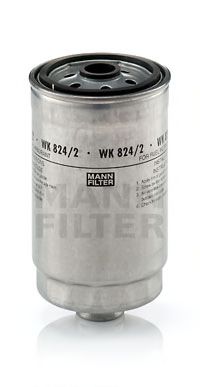 MANN-FILTER WK 824/2 Топливный фильтр для HYUNDAI NF V (Хендай Нф v) MANN-FILTER WK 824/2 Топливный фильтр для HYUNDAI NF V (Хендай Нф v)