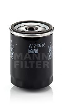 MANN-FILTER W 713/16 Масляный фильтр для FIAT TEMPRA (Фиат Тэмпра) MANN-FILTER W 713/16 Масляный фильтр для FIAT TEMPRA (Фиат Тэмпра)