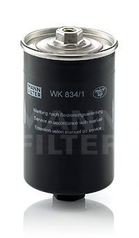 MANN-FILTER WK 834/1 Топливный фильтр для AUDI 100 (Ауди 100) MANN-FILTER WK 834/1 Топливный фильтр для AUDI 100 (Ауди 100)
