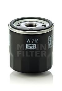 MANN-FILTER W 712 Масляный фильтр; Фильтр, Гидравлическая система привода рабочего оборудования; Фильтр, система вентиляции картера для OPEL MANTA B CC (Опель Манта б cc) MANN-FILTER W 712 Масляный фильтр; Фильтр, Гидравлическая система привода рабочего оборудования; Фильтр, система вентиляции картера для OPEL MANTA B CC (Опель Манта б cc)