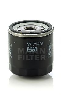 MANN-FILTER W 714/3 Масляный фильтр для FIAT TEMPRA (Фиат Тэмпра) MANN-FILTER W 714/3 Масляный фильтр для FIAT TEMPRA (Фиат Тэмпра)