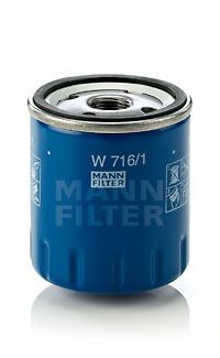 MANN-FILTER W 716/1 Масляный фильтр для CITROëN (Cитроëн) MANN-FILTER W 716/1 Масляный фильтр для CITROëN (Cитроëн)