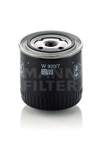 MANN-FILTER W 920/7 Масляный фильтр; Гидрофильтр, автоматическая коробка передач; Фильтр, Гидравлическая система привода рабочего оборудования для NEOPLAN JETLINER (Неоплан Жэтлинэр) MANN-FILTER W 920/7 Масляный фильтр; Гидрофильтр, автоматическая коробка передач; Фильтр, Гидравлическая система привода рабочего оборудования для NEOPLAN JETLINER (Неоплан Жэтлинэр)