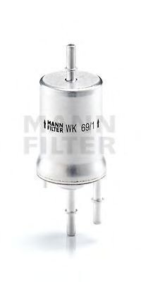 MANN-FILTER WK 69/1 Топливный фильтр для AUDI A2 (Ауди А2) MANN-FILTER WK 69/1 Топливный фильтр для AUDI A2 (Ауди А2)
