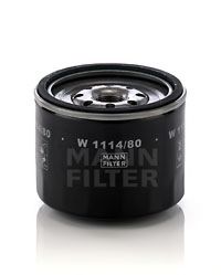 MANN-FILTER W 1114/80 Масляный фильтр для KIA BESTA (Киа Бэста) MANN-FILTER W 1114/80 Масляный фильтр для KIA BESTA (Киа Бэста)