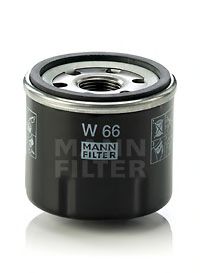 MANN-FILTER W 66 Масляный фильтр для RENAULT MODUS / GRAND MODUS (Рено Модус / гранд модус) MANN-FILTER W 66 Масляный фильтр для RENAULT MODUS / GRAND MODUS (Рено Модус / гранд модус)