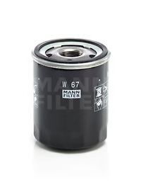 MANN-FILTER W 67 Масляный фильтр для MITSUBISHI (Митсубиши/митсубиси) MANN-FILTER W 67 Масляный фильтр для MITSUBISHI (Митсубиши/митсубиси)