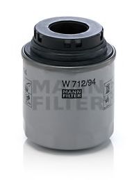 MANN-FILTER W 712/94 Масляный фильтр для VOLKSWAGEN TIGUAN (Фольксваген Тигуан) MANN-FILTER W 712/94 Масляный фильтр для VOLKSWAGEN TIGUAN (Фольксваген Тигуан)