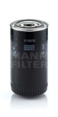 MANN-FILTER W 950/26 Масляный фильтр для KARSAN (Карсан) MANN-FILTER W 950/26 Масляный фильтр для KARSAN (Карсан)