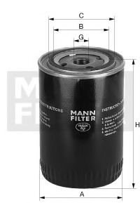 MANN-FILTER W 712/53 Масляный фильтр для VOLKSWAGEN GOL V (Фольксваген Гол v) MANN-FILTER W 712/53 Масляный фильтр для VOLKSWAGEN GOL V (Фольксваген Гол v)