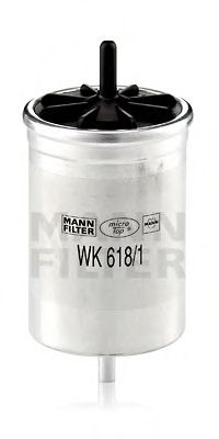 MANN-FILTER WK 618/1 Топливный фильтр для RENAULT (Рено) MANN-FILTER WK 618/1 Топливный фильтр для RENAULT (Рено)