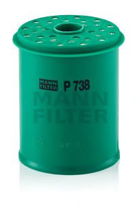 MANN-FILTER P 738 x Топливный фильтр для LANCIA ZETA (Лансиа/лянча Зэта)