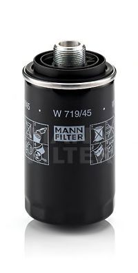 MANN-FILTER W 719/45 Масляный фильтр для VOLKSWAGEN TIGUAN (Фольксваген Тигуан) MANN-FILTER W 719/45 Масляный фильтр для VOLKSWAGEN TIGUAN (Фольксваген Тигуан)
